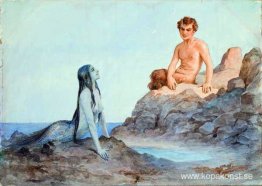 Sjöjungfru och faun Sjöjungfru och faun
