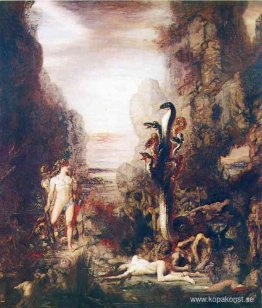 Hercules och Hydra Lernaean Hercules och Hydra Lernaean