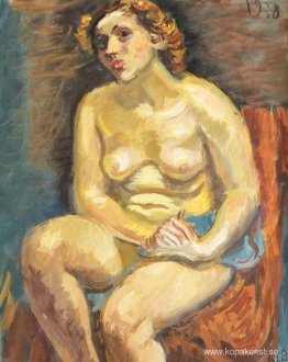 Naken på stolen Naken på stolen