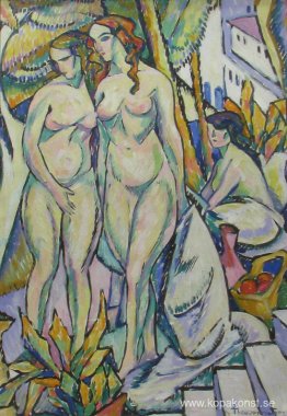 Nakenbilder i ett landskap Nakenbilder i ett landskap