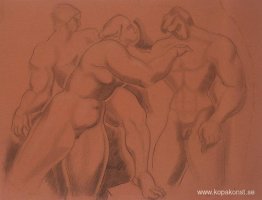 Grupp av nakenfigurer Grupp av nakenfigurer