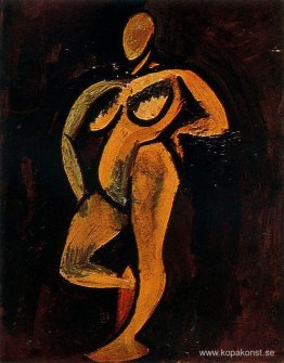 Stående naken Stående naken