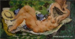 Nu Couché sur Linge Blanc Nu Couché sur Linge Blanc