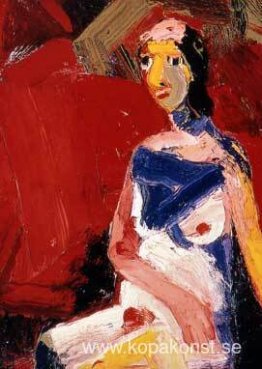 Flicka sitter Flicka sitter