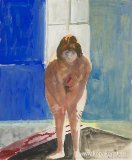 Modell böjer sig framåt Modell böjer sig framåt