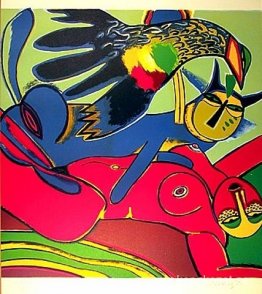 Hon ger sig själv åt sommaren Hon ger sig själv åt sommaren