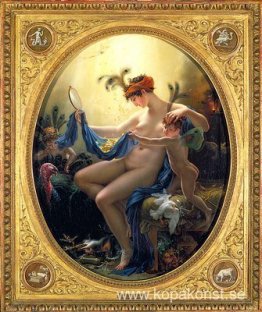 Mademoiselle Lange som Danaë Mademoiselle Lange som Danaë