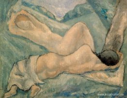 Nakna kvinnor i ett landskap Nakna kvinnor i ett landskap