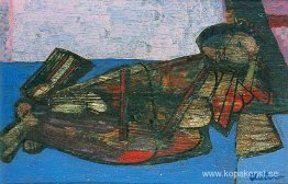 Liggande naken Liggande naken