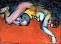 Liggande naken Liggande naken