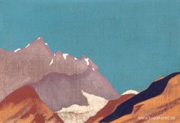Studie av berg Studie av berg