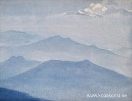 Trans-Himalaya nära Saga Trans-Himalaya nära Saga