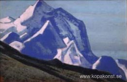 Himalaya. Toppar av berg med den turkosa himlen. Himalaya. Toppar av berg med den turkosa himlen.