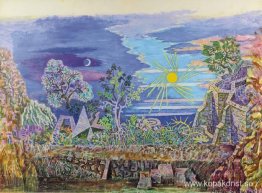 Världens första morgon, scenografi för dansdramat Persephone Världens första morgon, scenografi för dansdramat Persephone