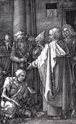 St. Peter och St. John Healing the Cripple St. Peter och St. John Healing the Cripple