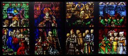 Fönster i målat glas i Stürzel Family Chapel Fönster i målat glas i Stürzel Family Chapel