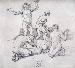 Fem manliga nakenbilder Fem manliga nakenbilder