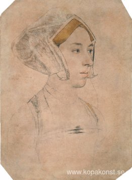 Porträtt av en dam, tros vara Anne Boleyn Porträtt av en dam, tros vara Anne Boleyn