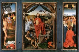 Uppståndelsen, central panel från Uppståndelsens triptyk Uppståndelsen, central panel från Uppståndelsens triptyk