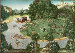Stag Hunt av Kurfurst Friedrich III den vise Stag Hunt av Kurfurst Friedrich III den vise