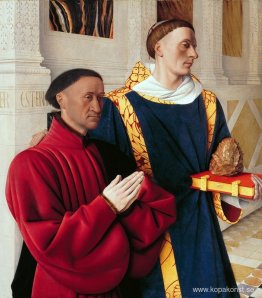 Etienne Chevalier med St. Stephen Etienne Chevalier med St. Stephen