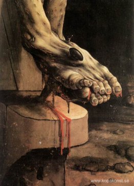 Korsfästelsealtartavla (detalj) Korsfästelsealtartavla (detalj)