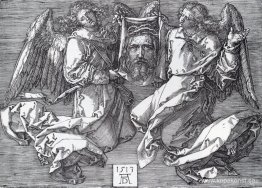 Sudarium som visas av två änglar Sudarium som visas av två änglar