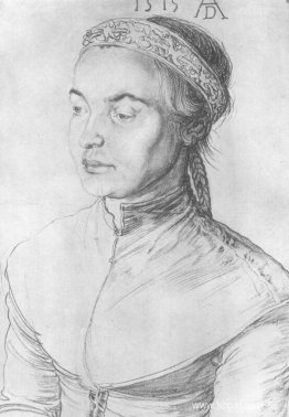 Porträtt av en flicka Porträtt av en flicka