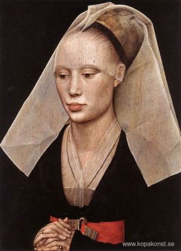 Porträtt av en dam Porträtt av en dam