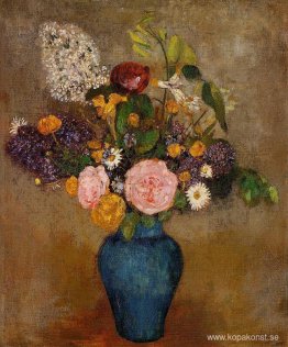 Vas med blommor Vas med blommor