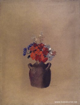 Blommor i en vas Blommor i en vas