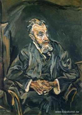 Porträtt av Carl Moll Porträtt av Carl Moll
