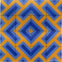 Painel de azuulejos de padrão Painel de azuulejos de padrão