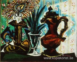 Stilleben med ljus Stilleben med ljus