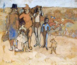 Familj av akrobater (studie) Familj av akrobater (studie)