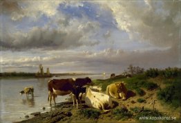 Landskap med boskap Landskap med boskap