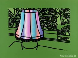 Lampa och tallar Lampa och tallar