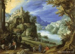 Fantastiskt bergslandskap Fantastiskt bergslandskap