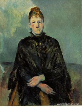 Porträtt av Madame Cezanne Porträtt av Madame Cezanne