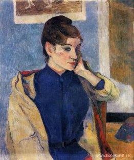 Porträtt av Madelaine Bernard Porträtt av Madelaine Bernard