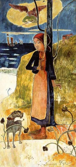 Jeanne d'Arc, eller bretonsk tjej som snurrar Jeanne d'Arc, eller bretonsk tjej som snurrar