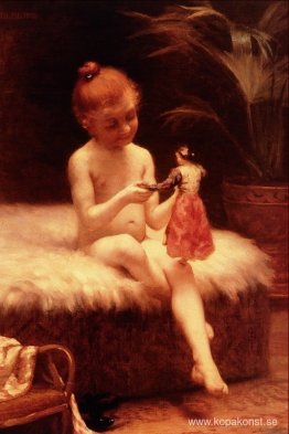 Väntar på badet Väntar på badet