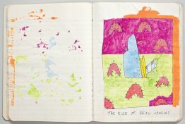 Namnlös (Composition notebook) (detalj) Namnlös (Composition notebook) (detalj)