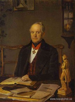 Porträtt av P. V. Zhdanovich Porträtt av P. V. Zhdanovich