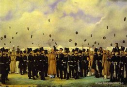 Storhertig Mikhail Pavlovich besöker det finska kejserliga garde Storhertig Mikhail Pavlovich besöker det finska kejserliga garde