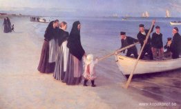 Fiskare vid Skagen Fiskare vid Skagen