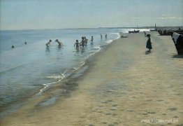 Sommardag på Skagens Södra Strand Sommardag på Skagens Södra Strand