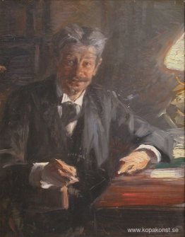 Skiss till porträtt av Georg Brandes Skiss till porträtt av Georg Brandes