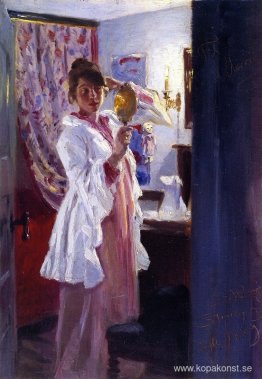 Interiör med konstnärens fru (Marie Krøyer) Interiör med konstnärens fru (Marie Krøyer)