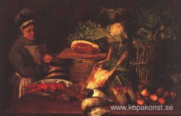 Stilleben och kvinna Stilleben och kvinna